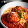 spaghetti con albondigas