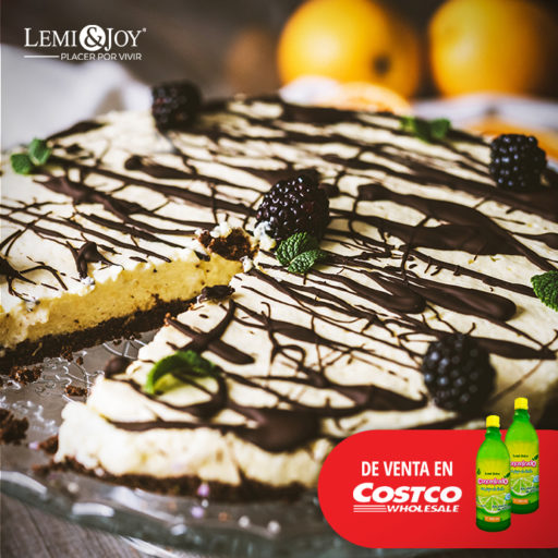 Tarta de limón vegana