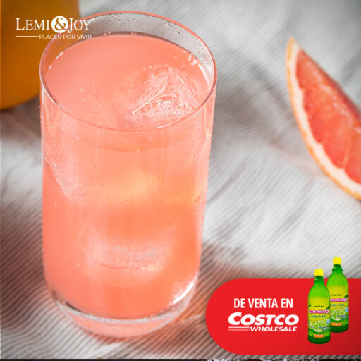 Jugo de toronja y limón