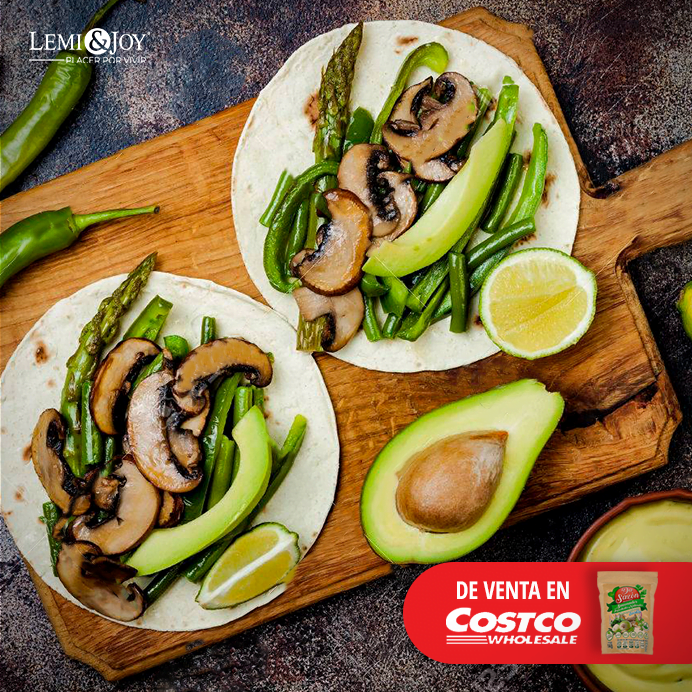 Receta de tacos tipo carnitas con setas