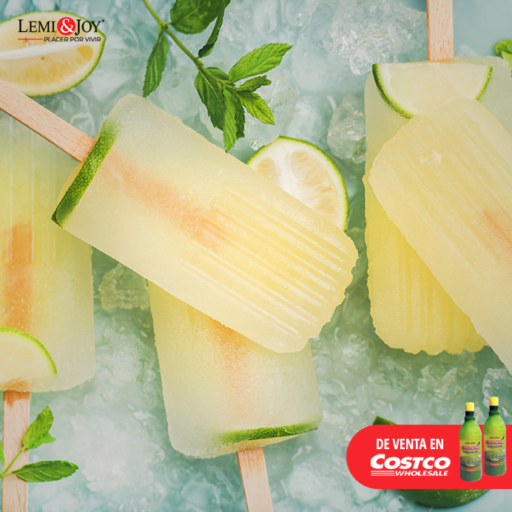 Paleta de agua de limón