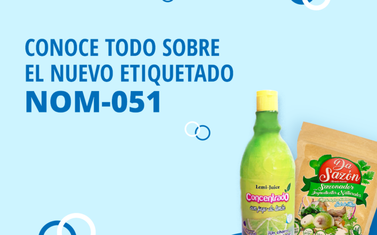 Aprueban Modificación a la NOM 051 de alimentos