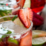 Mojitos de frutos rojos
