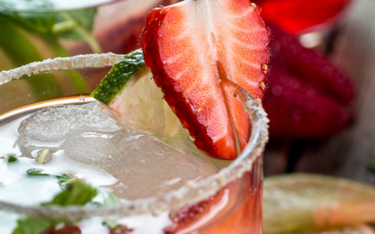 Mojitos de frutos rojos